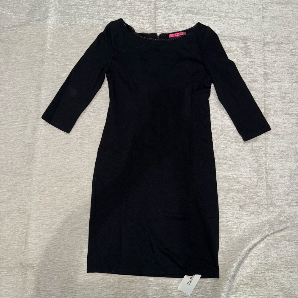 Alice + Olivia shift Black Dress